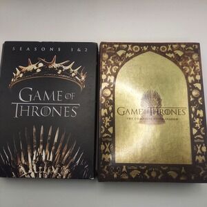 Game‎ of Thrones Seasons 1 2 and 5 DVD Box Set HBO Fantasy Series Complete